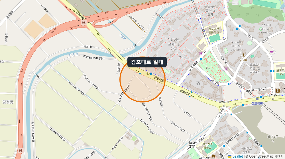 경기 김포시 김포대로 — 1층 상가, 최저가 감정가의 69%